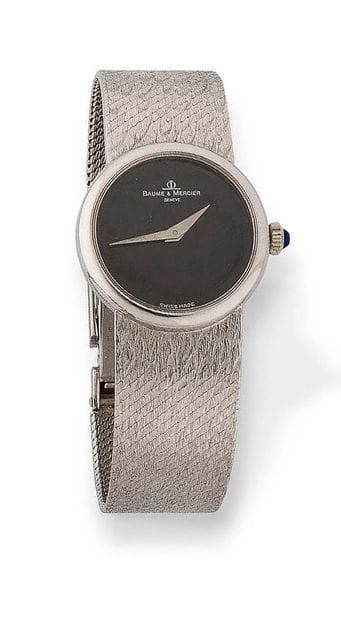BAUME & MERCIER
Ladies' wristwatch in white...