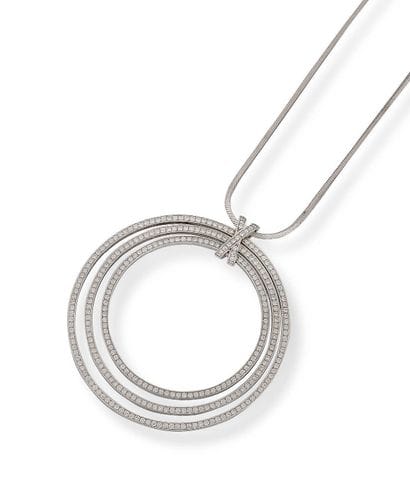 CARTIER Paris
Necklace in white gold (750)...