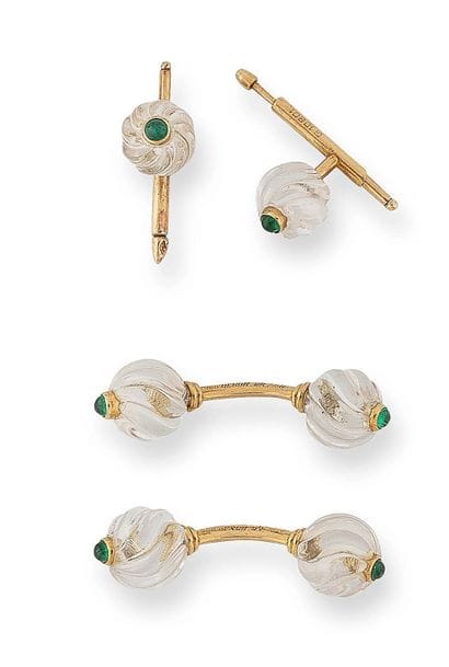 BOUCHERON
Parure comprenant une paire de...