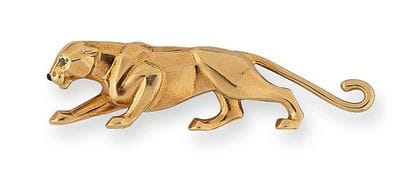 CARTIER, Khourra
Clip de revers panthère...