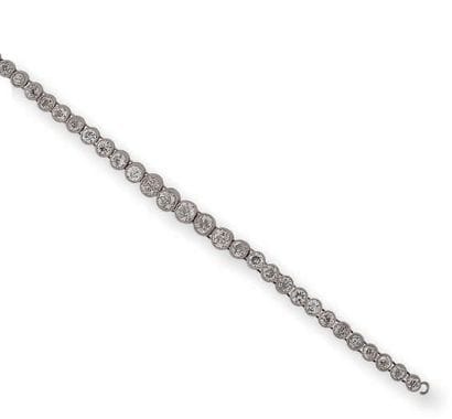 VAN CLEEF & ARPELS
Bracelet line in white...