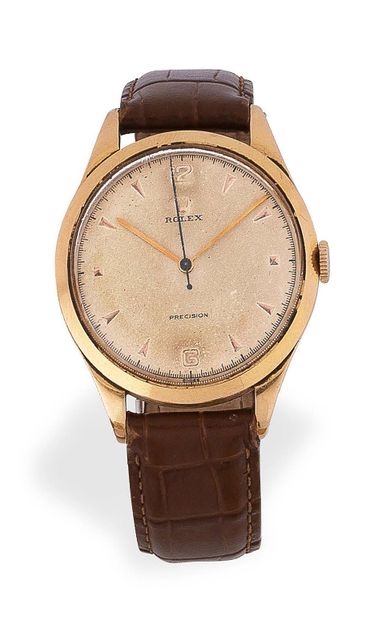 Bracelet watch of man in gold 750 thousandths,...