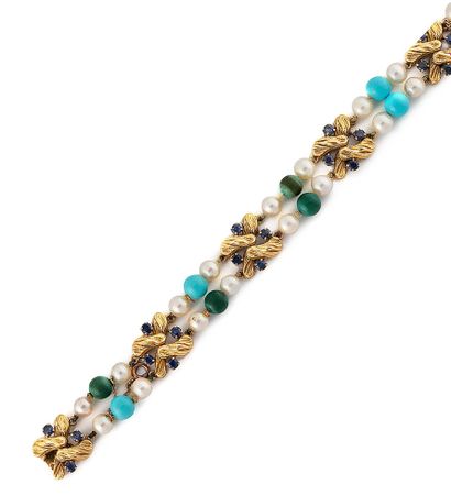 MAUBOUSSIN, Paris
Articulated bracelet in...