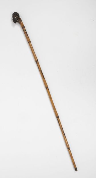 Canne tête de vieil homme
Cane with a bearded...