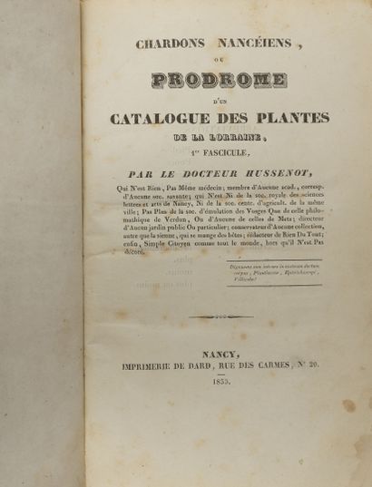 Botanique ou Horticulture
4 vols. : 

- Count...