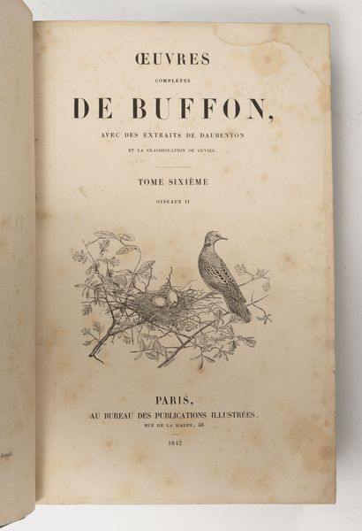 BUFFON (Georges-Louis LECLERC, comte de)
OEuvres...