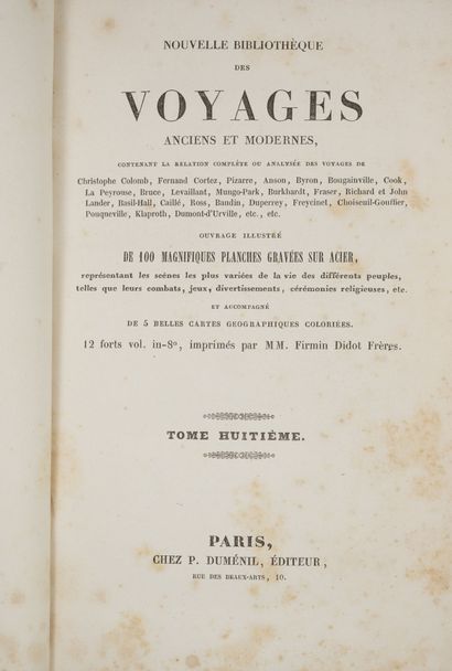 Nouvelle bibliothèque des Voyages anciens...