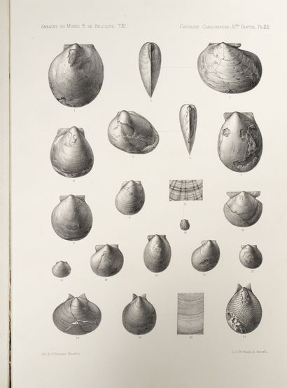 L.G. DE KONINCK 
Annals of the Royal Museum...