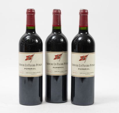 CHÂTEAU LA FLEUR DE PETRUS
3 bottles, 2012.

Pomerol.

Good...