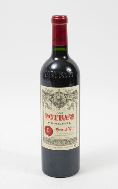 PETRUS
1 bottle, 2002.

Pomerol.

Good level.

Slight...