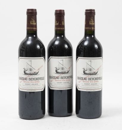 CHÂTEAU BEYCHEVELLE
3 bottles, 2002.

GCC4...