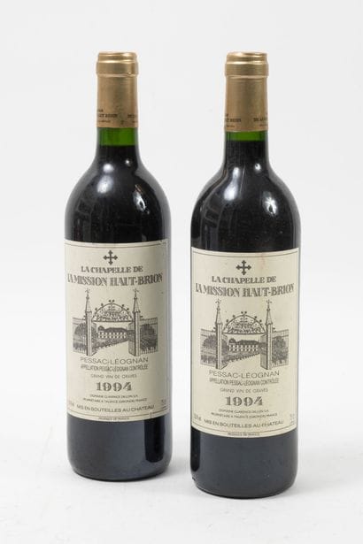La Chapelle De La Mission Haut-Brion
2 bottles,...