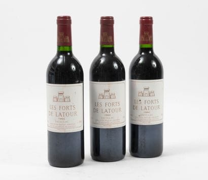 LES FORTS DE LATOUR
3 bottles, 1994.

Pauillac.

Good...