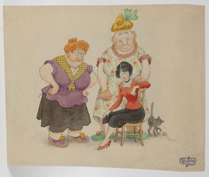 Albert DUBOUT (1905-1976)
Fanny, Comfort.

Mixed...