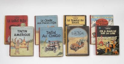 HERGÉ

The Adventures of Tintin.

-Tintin...