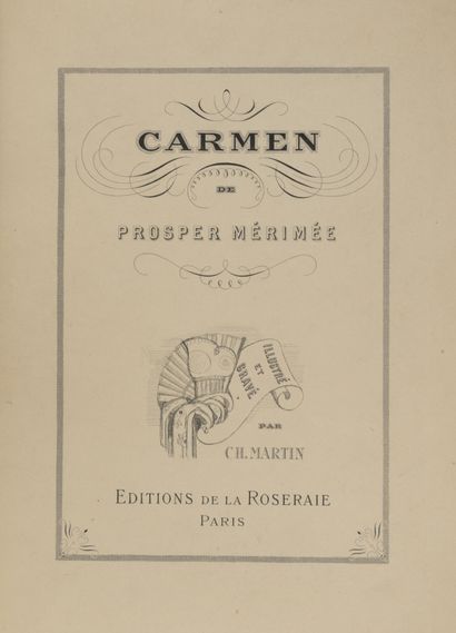 Prosper MERIMEE
Carmen. 

Illustrated and...
