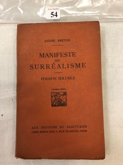 BRETON (André)
- Anthology of black humor....