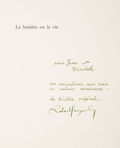 PERET (Benjamin) - LAGARDE (Robert). 
La...