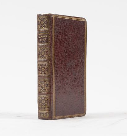ALMANACH ROYAL 1773
Paris, Le Breton, 1773,...