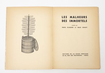 ELUARD (Paul) - ERNST (Max)
Les malheurs...