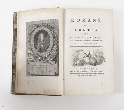 VOLTAIRE
Romans et contes.

Bouillon, Société...