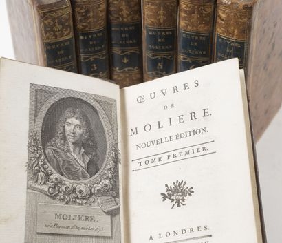 MOLIERE
Works.

New edition.

London, 1784,...
