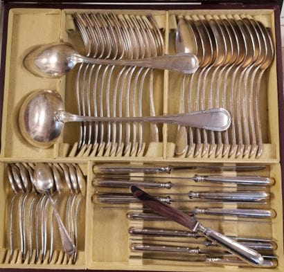 Apollo
Silver-plated metal household set,...