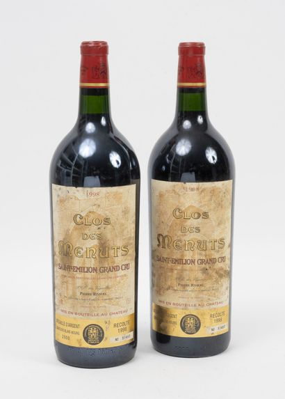 Clos des Menuts
2 magnums, 1998.

Saint-Emilion...