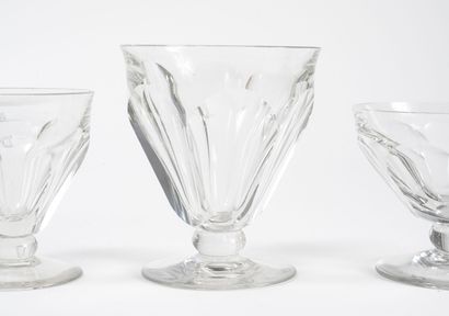 BACCARAT
Part of service of crystal glasses...