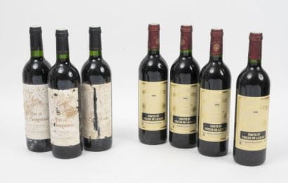 Château Brillette
4 bottles, 1996.

Moulis,...