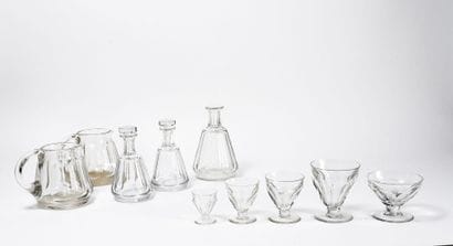 BACCARAT
Part of service of crystal glasses...