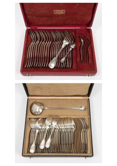 CHRISTOFLE, CARDEILHAC....
Lot of silver...
