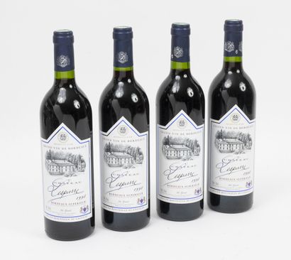 CHÂTEAU LESPARRE
4 bottles, 1998.

Great...