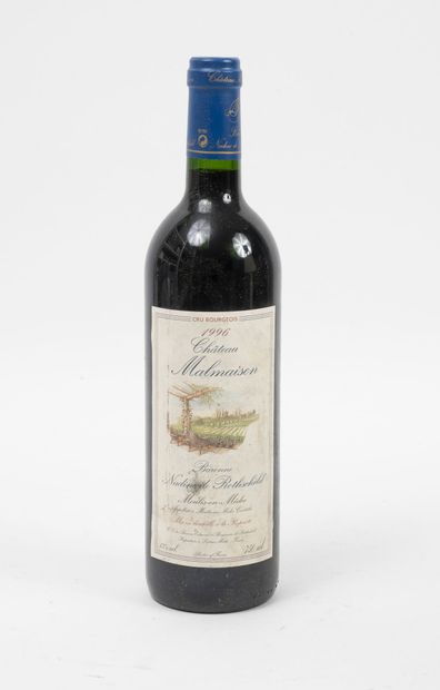 CHÂTEAU MALMAISON
8 bottles, 1996.

Cru bourgeois.

Baroness...