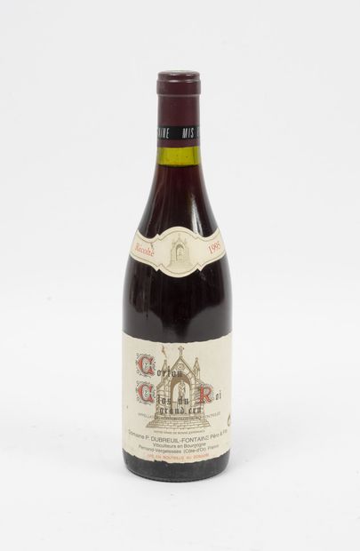 CORTON Clos du Roi
1 bottle, 1995.

Grand...