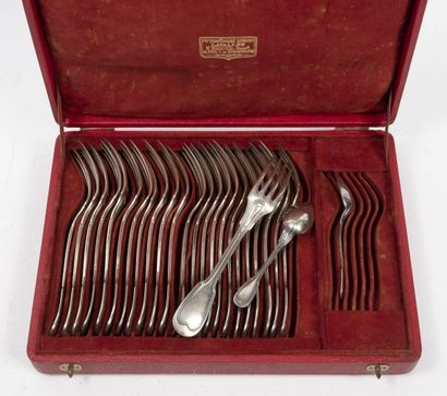 CHRISTOFLE, CARDEILHAC....
Lot of silver...