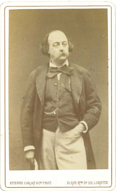 [FLAUBERT Gustave (1821-1880).]
PORTRAIT...