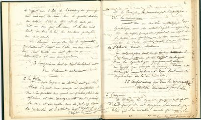 FLAUBERT Gustave (1821-1880).
2 autograph...