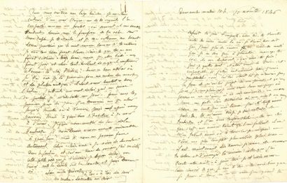 FLAUBERT Gustave (1821-1880).
L.A., [Croisset]...