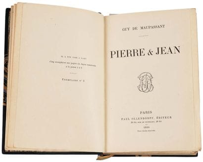 MAUPASSANT Guy de (1850-1893).
Pierre et...