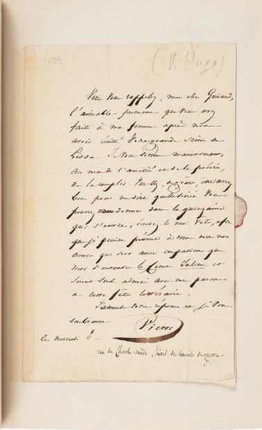 HUGO Victor (1802-1885).
Victor Hugo raconté...