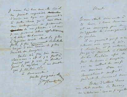FLAUBERT Gustave (1821-1880).
L.A.S. 