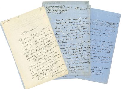 FLAUBERT Gustave (1821-1880).
12 L.A.S. 