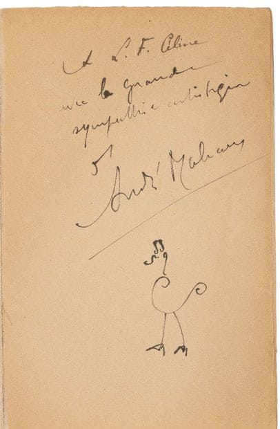MALRAUX André (1901-1976).
La Condition humaine...