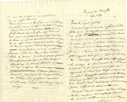 FLAUBERT Gustave (1821-1880).
autograph MANUSCRIT,...