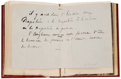 HUGO Victor (1802-1885).
Victor Hugo à Louis...