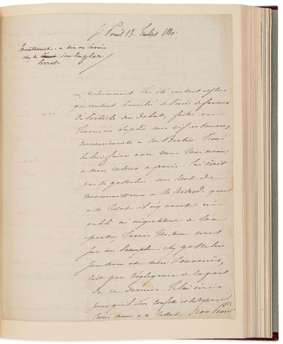 LAMARTINE Alphonse de (1790-1869).
72 L.A.S....