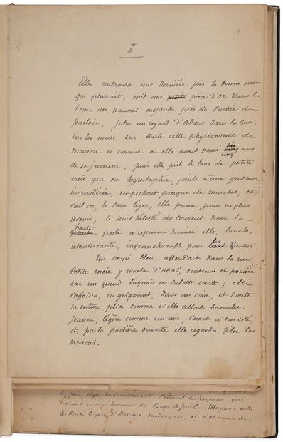 MAUPASSANT Guy de (1850-1893).
autograph...