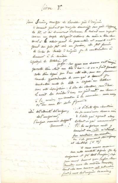 FLAUBERT Gustave (1821-1880).
AUTOGRAPHIC...