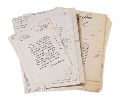 LITERATURE.
About 70 letters or pieces, most...
